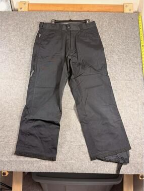 Spyder Mens Ski Snowboard Insulated Snow Pants Style Black Size Large